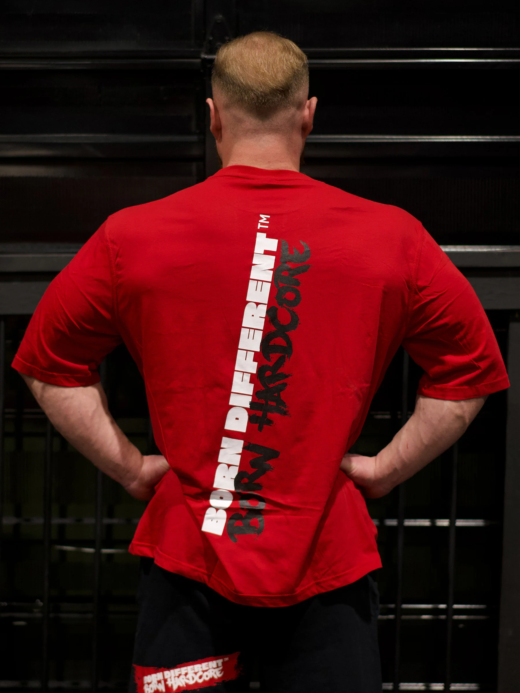 MUTANT® BORN HARDCORE BOLD OVERSIZED GYM T-SHIRT 3XL 4XL 5XL - Image 4